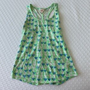 Geometric Racerback Tank Top